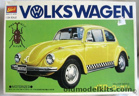 Sharp 1/24 Volkswagen Beetle - Motorized, TSMCW-2-500 plastic model kit